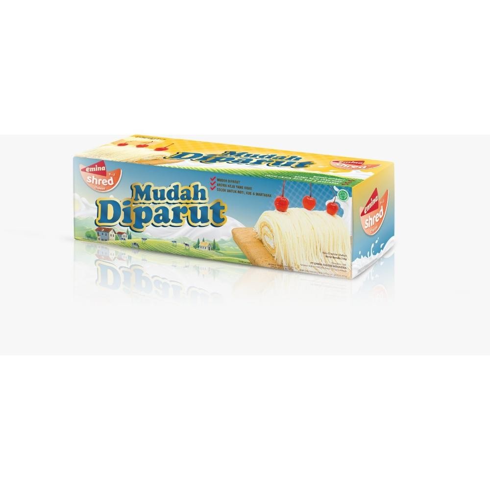 Emina Cheese Shred 2Kg - keju parut emina