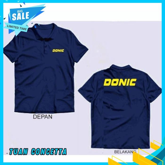 KAOS POLO SHIRT TSHIRT BAJU KERAH DISTRO DONIC POLOS CUSTOM INDONESIA PRIA WANITA KEREN KATA KATA LU