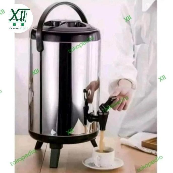 Terbaik Vavinci 19218 Water Jug 18 Liter Dispenser Air Stainless Steel 100% Ori