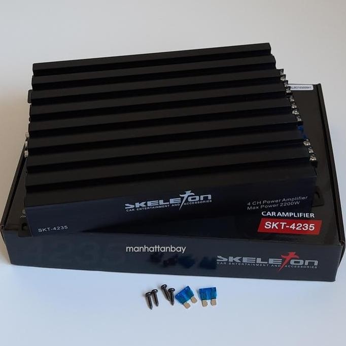 NEW - Power Amplifier Mobil Skeleton 4 Channel