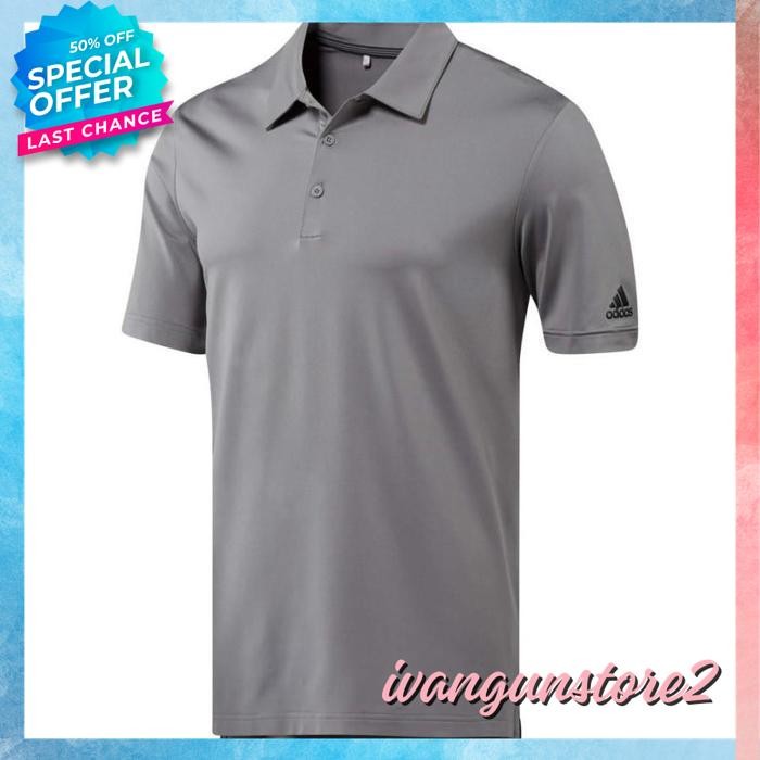 KAOS POLO SHIRT TSHIRT BAJU KERAH DISTRO ADIDAS GOLF ABU OLAHRAGA POLOS CUSTOM INDONESIA PRIA WANITA