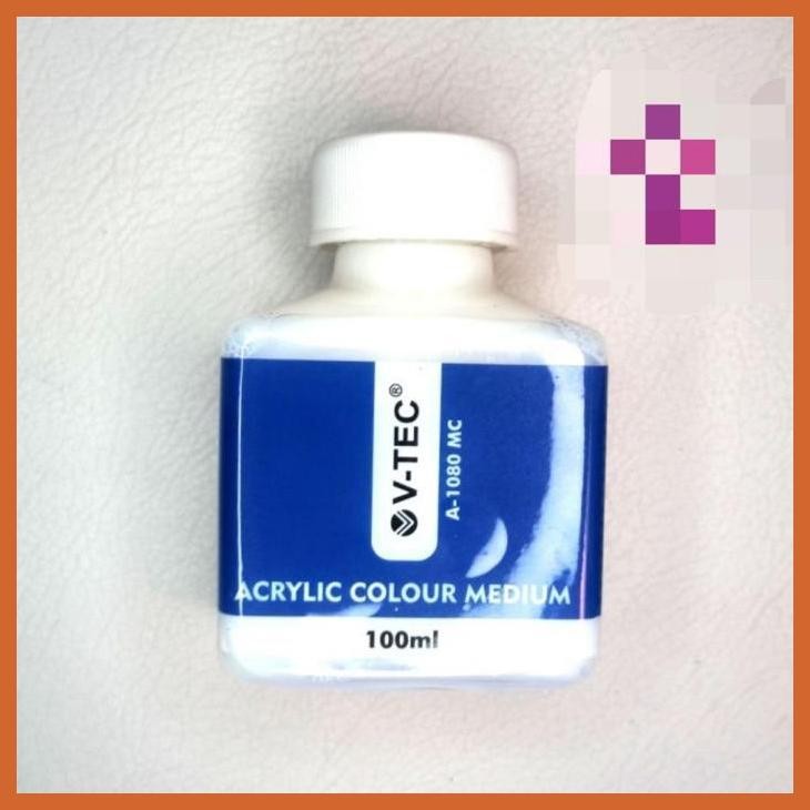 SALE VTEC ACRYLIC MEDIUM COLOR TYPE A 1080 CAMPURAN CAT ACRILIC 100 ML PACKING AMAN