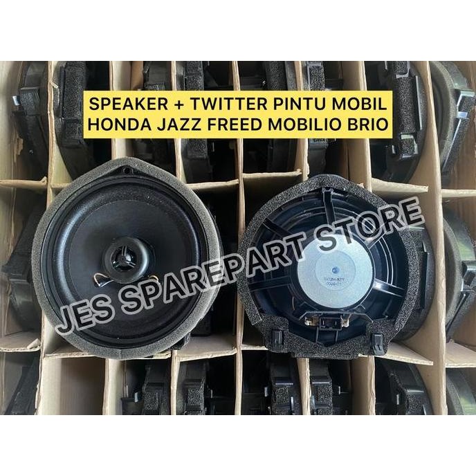 TERBARU - Speaker + Twitter Pintu MOBIL Honda HONDA JAZZ FREED MOBILIO BRIO