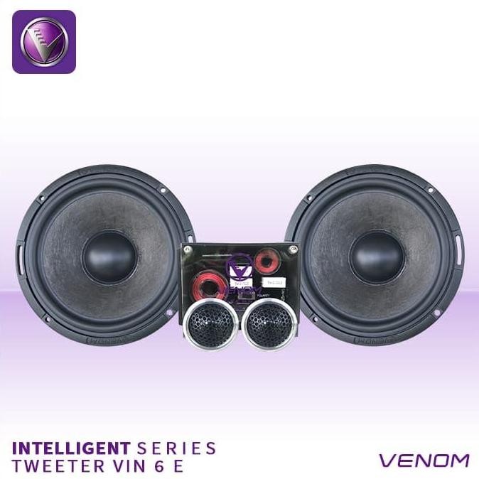 Venom Inferno Series VIN 6 E Speaker Mobil Split 2 Way 6 Inch