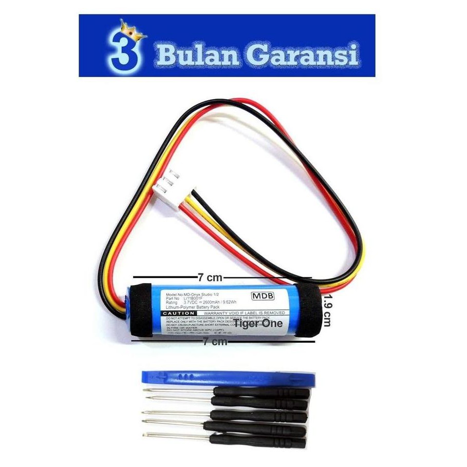 Mdb Baterai Speaker Harman Kardon Onyx Studio 1 Onyx 2 Li11B001F Original