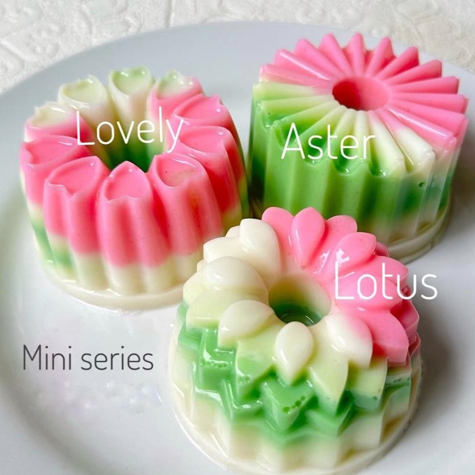 Cetakan Puding Mini Vol. 4 Cetakan Pudding Mini Plastik