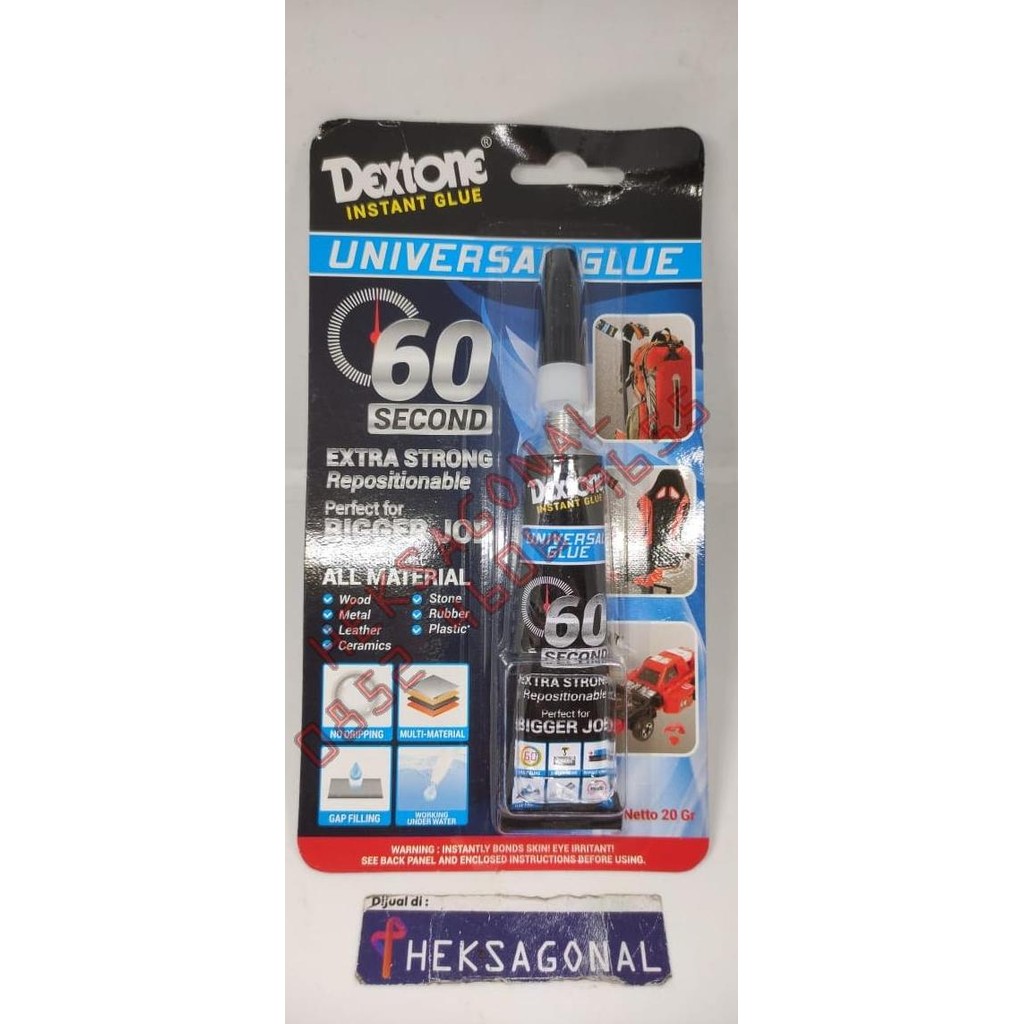 ------] Dextone Instant Glue Super Strong Universal Glue Gel BPN