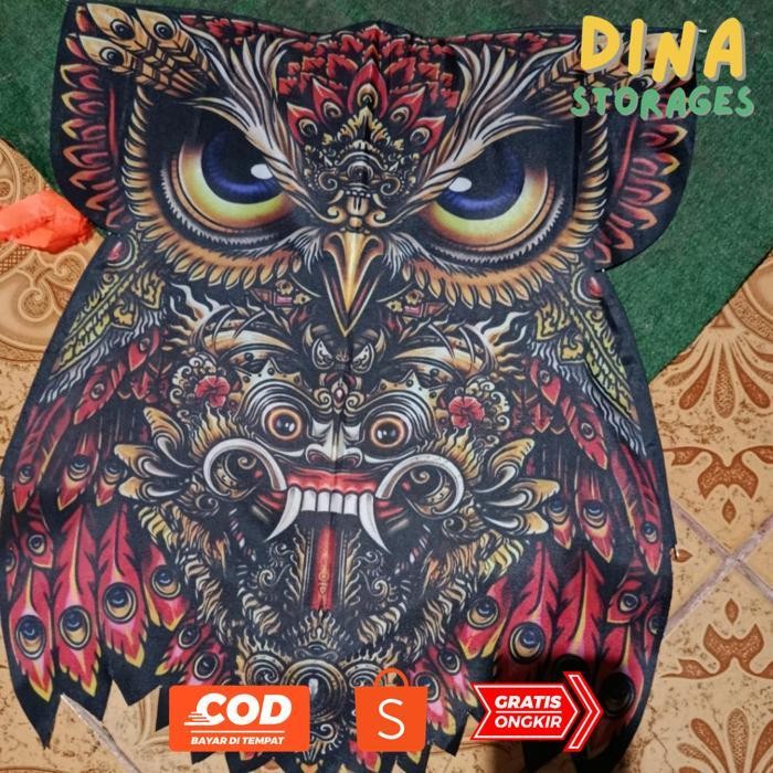 OKK-1520 Layangan Layang Layang Clepuk Celepuk Burung Hantu Termurah