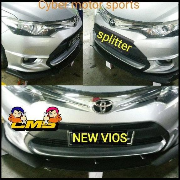 Lips bumper depan toyota corolla altis. lips bumper universal. front