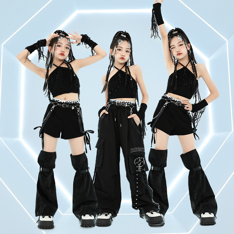 Street Dance hiphop Performance Costume Jazz Dance Hip-Hop jazz Dance Costume Practice Clothes Child