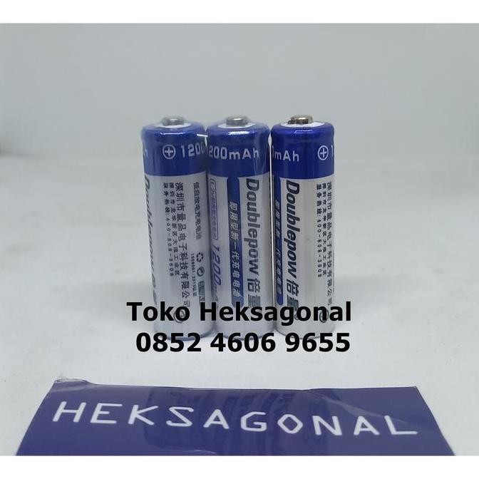 ] Batu Baterai Batre Cas Charger 2Pcs AA AAA