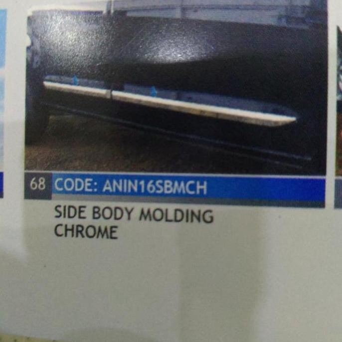 List Samping Body Chrome JSL Innova Reborn