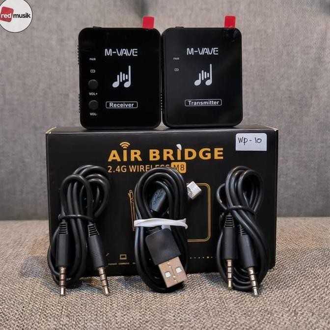 In Ear Monitor M Vave WP 10 MVave Wireless Ear Monitor WP10 Set Transmitter Receiver Original