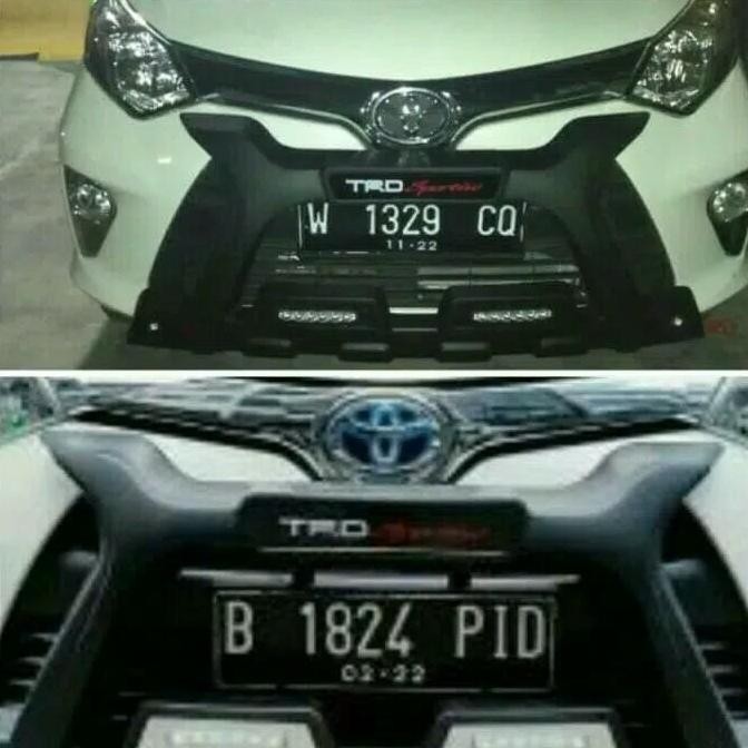 Tanduk depan bumper depan model luxury led mobil avanza xenia
