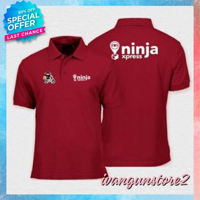 BEST PRODUK KAOS POLO SHIRT TSHIRT BAJU KERAH DISTRO NINJA XPRESS POLOS CUSTOM INDONESIA ANAK DEWASA