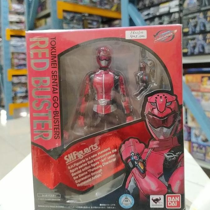 paling diminati] S. H. Figuarts Tokumei sentai Go-Buster RED BUSTER bandai