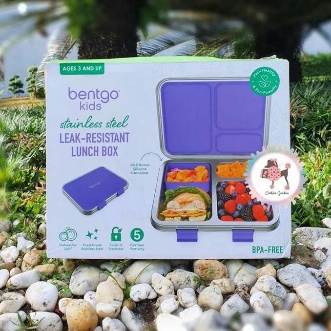 Bentgo Stainless Steel Lunch Box - Purple