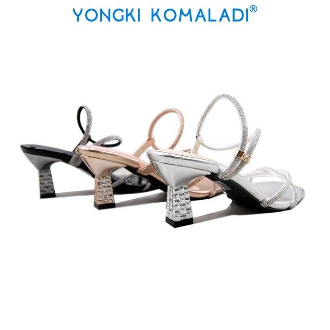 [ Original ] Yongki Komaladi Heels Ol-Ysl7073-24 Ladies Wanita Sandal