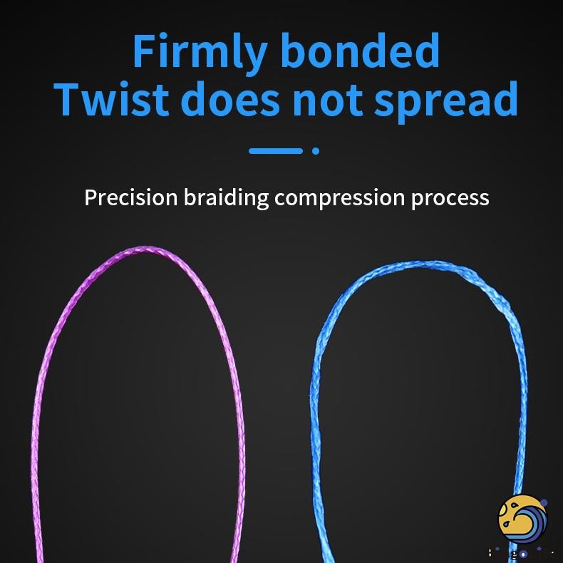 Quality Senar Pe X8 Benang Kepang Pancing Murah 16~110Lb Kuat Anti Keriting Warna Warni 100M Terlari