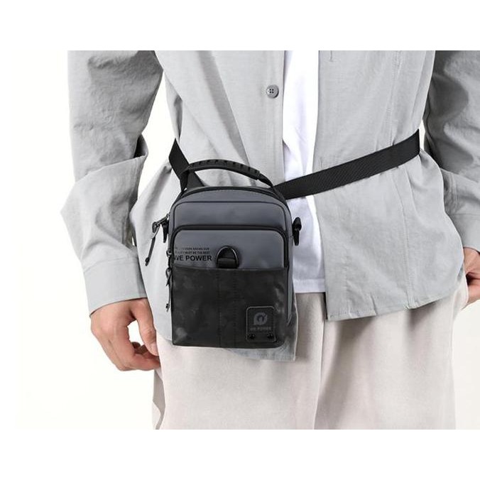 Tas Selempang Minimalis Tas Selempang Hp Multifungsi Slingbag Tas Pria Pinggang We Power J181