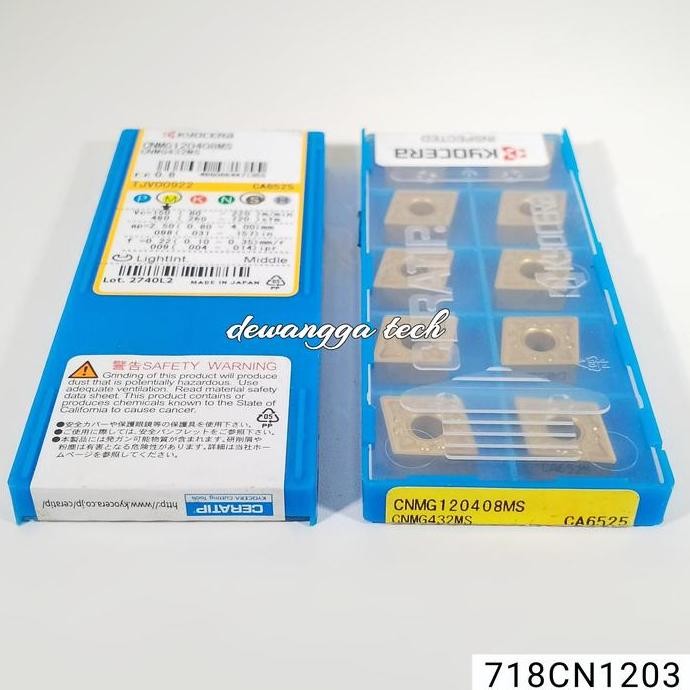 TERBARU kyocera CNMG1204 insert CNMG 12 04 carbide CNMG12 untuk holder PCLNR