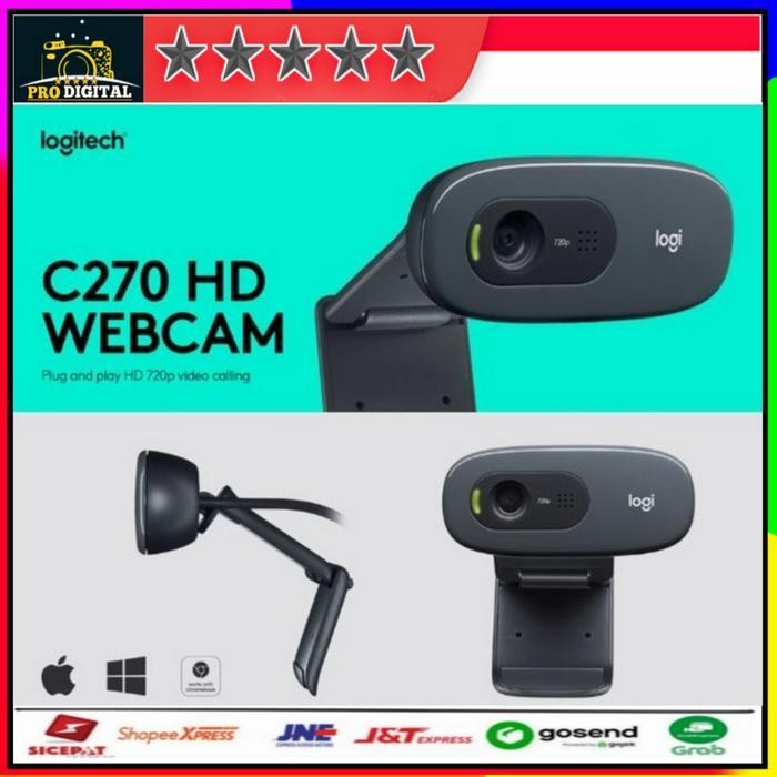 WEBCAM LOGITECH C270 HD WEBCAM C270 HD