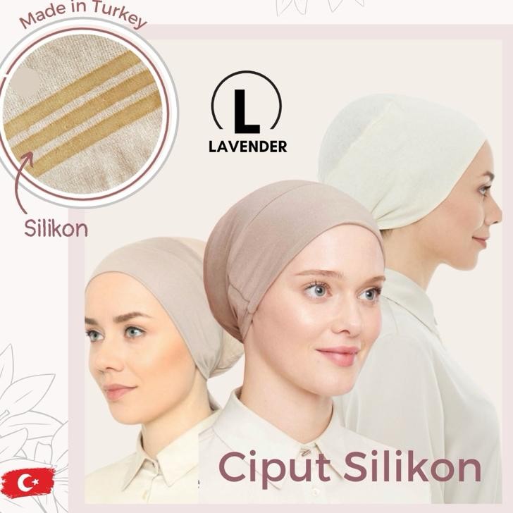 Ciput Turki Silikon Lavender Ciput Rayon Ciput Tali