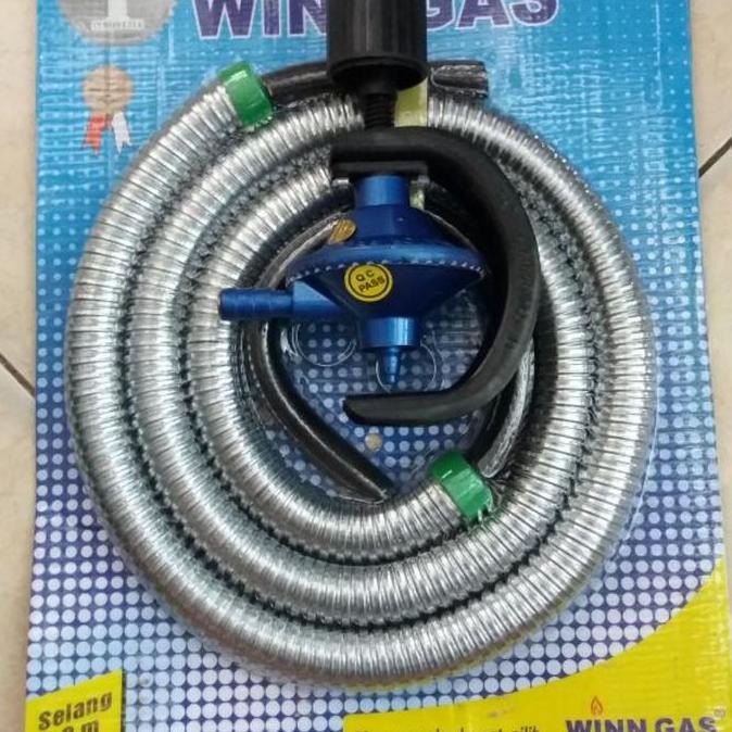 Paket Regulator Putar Destec Starcam Free Selang 1,8 Meter/Kompor Gas