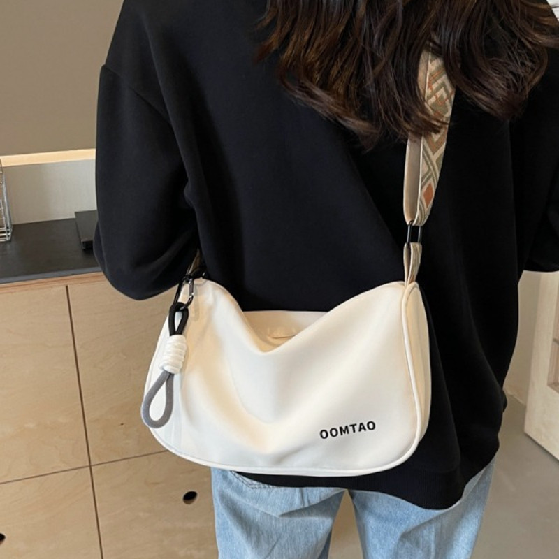 STARDUST BAGKomuter Sederhana Tas Kecil Tali Bahu Lebar Kasual Kain Oxford Wanita Tas Tas Selempang 