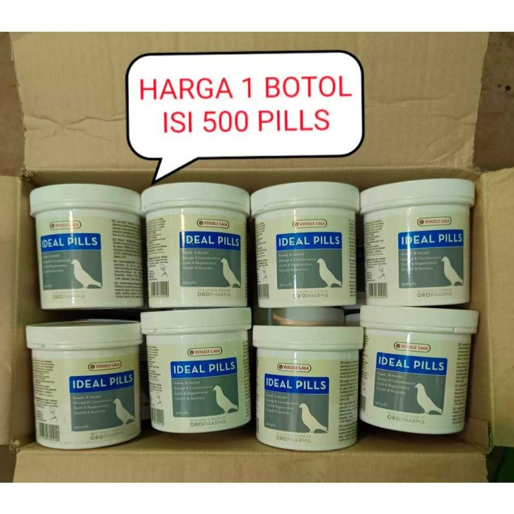 Pil Ideal Versele Laga 1 Botol 500 Pils Ideal Pills