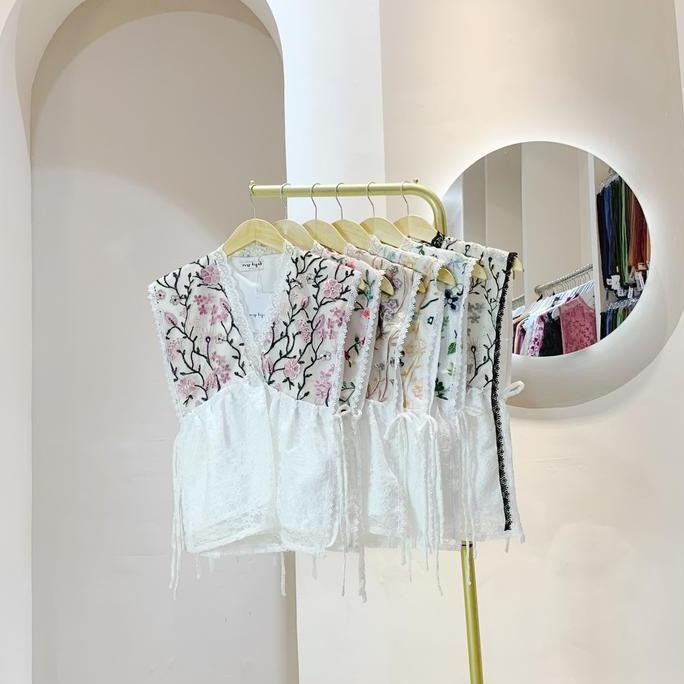 Nura Vest Brukat Modern Brukat PUNK