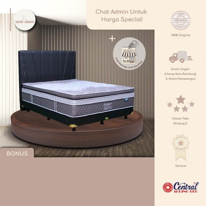 Springbed Central Belgium/Kasur Central Belgium - Central Springbed Furniture Kasur Matras Terbaru B