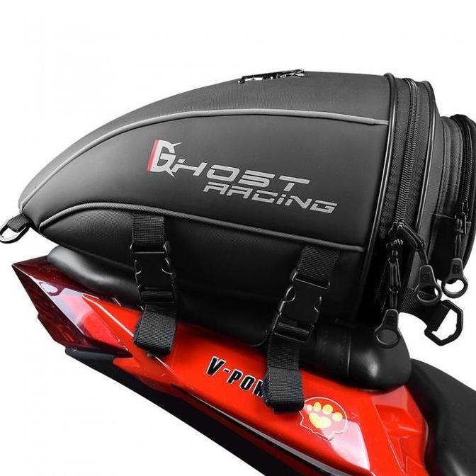 Ghost Racing Gr-Cwb06 - Riding Bag Handbag Tas Jok Belakang Motor