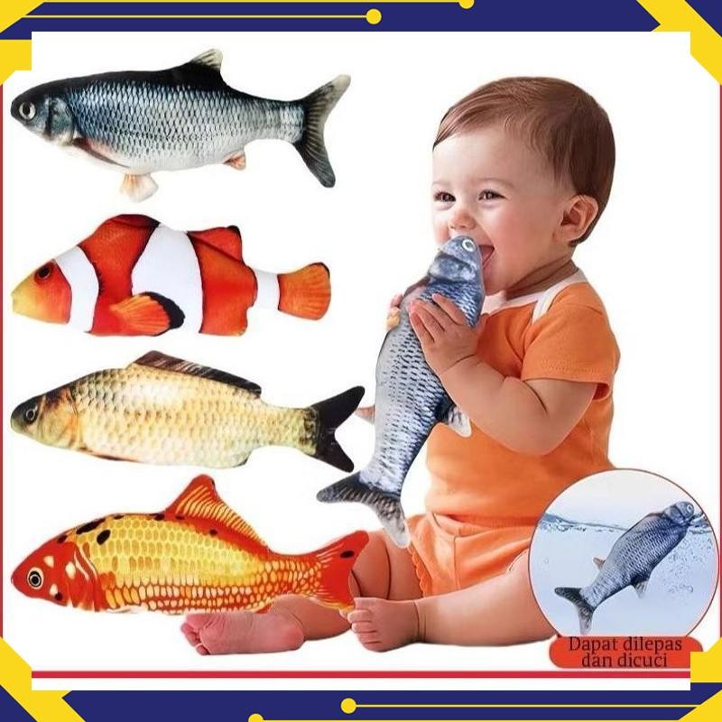 Berkualitas Mainan Tepuk Bayi Mainan Tepuk Pantat Bayi Puk Puk Bayi / Mainan Ikan Goyang Boboin Bayi