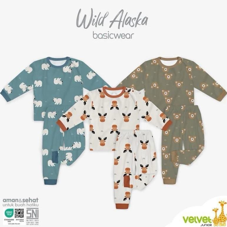 Velvet Junior Piyama Big Size 2-10 Tahun