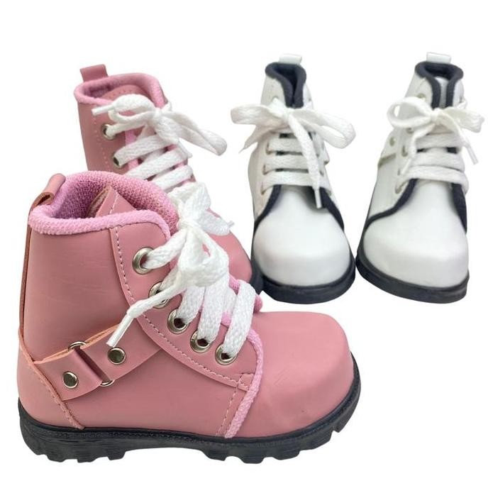 Sasastory Sepatu Boots Anak Perempuan 1 2 3 Tahun Sepatu Boot Anak Laki Laki Sepatu Boot Putih Sepat