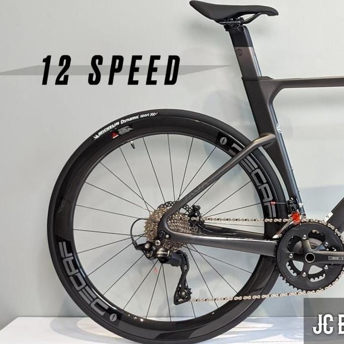 Sepeda Balap Roadbike JAVA FUOCO TOP Aero UCI Carbon Hidrolik 2x12 105