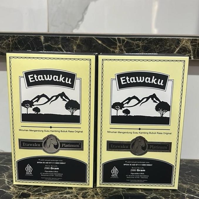 READY MEDAN ETAWAKU PLATINUM PAKET ISI 2 BOX SUSU KAMBING ETAWA SEGAR PROVIT KRIMER NABATI Milk WAR