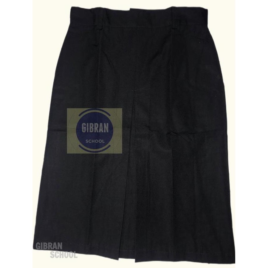 (Expert) Seragam Sekolah Rok Pendek Span SMA Warna Hitam