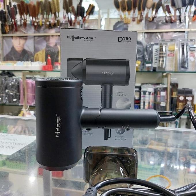 Mideas hair dryer D70 100w. pengering rambut Hairdryer Kering