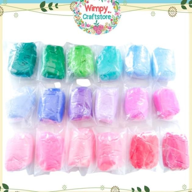 Wimpy Joyfull Clay Resin Clay Bahan Clay Air Dry Clay Cold Porcelain Clay