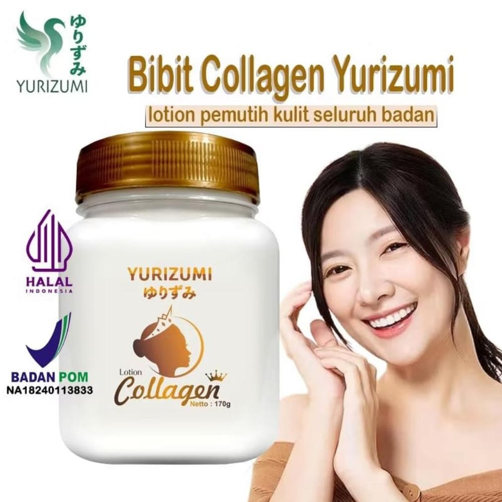 Bibit Collagen Pemutih Kulit Mencerahkan Tubuh Permanen Body Lotion Brightening Alami Cosmetics Asli