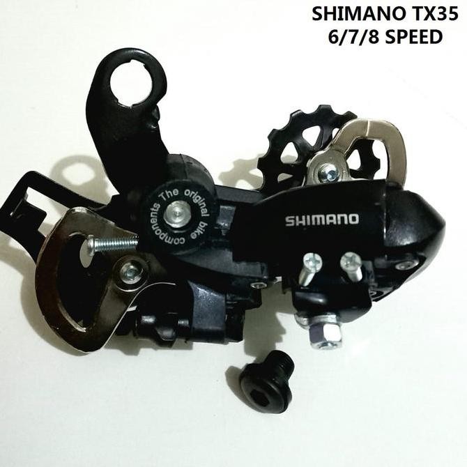 RD Shimano 6/7/8 Speed Pengatur Operan Gear Gigi Belakang Sepeda Murah