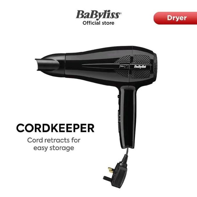 Babyliss Paris Cordkeeper Hair Dryer BL5222H Pengering Rambut Hairdryer