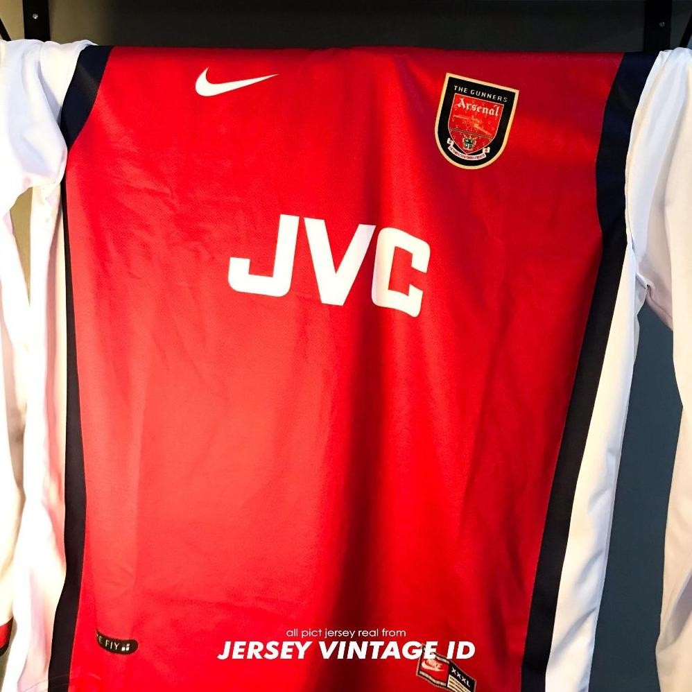 JERSEY RETRO ARSENAL 1998-99 LENGAN PANJANG | JERSEY VINTAGE CLASIC | BISA COD