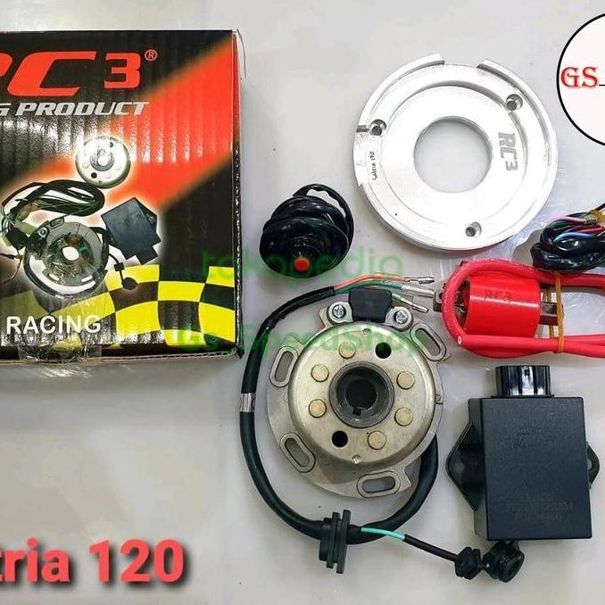 Magnet Pengapian Racing YZ RC3 ORIGINAL Satria 120 2 dua tak 1 Set