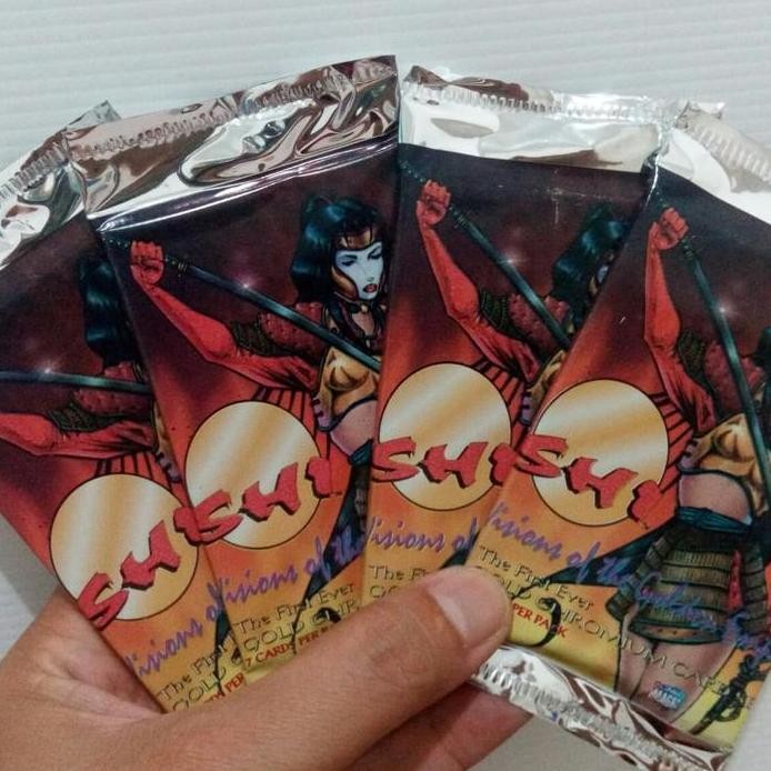 New  Shi Chromium Trading Card Sealed pack