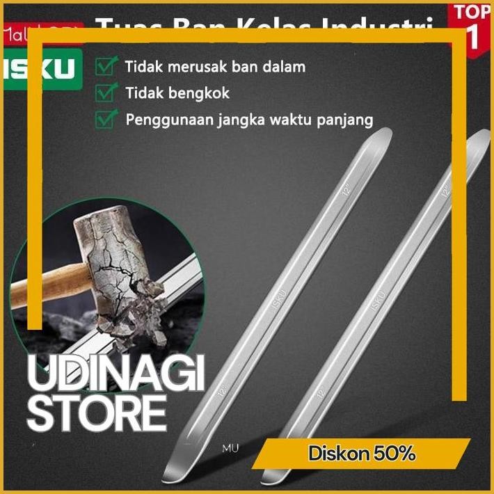 TR24 Promo Spesial rt-342 ISKU Alat Congkelan Ban Motor 2 Pcs 12 Inch 30 cm Motor Congkelan Ban Tool