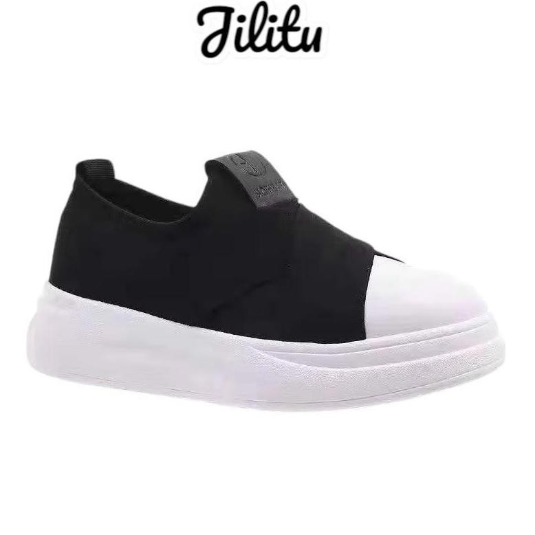 JILITU SW-37 SEPATU KANVAS SEPATU WANITA KOREA SNEAKERS  FASHION  KOREAN TREND