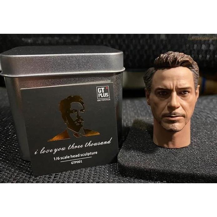 New  GT Toys 1/6 Tony Head Sculpt Endgame